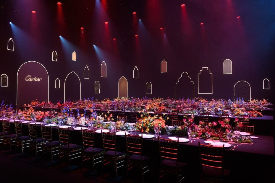 Cartier Beautés du Monde, dîner de gala