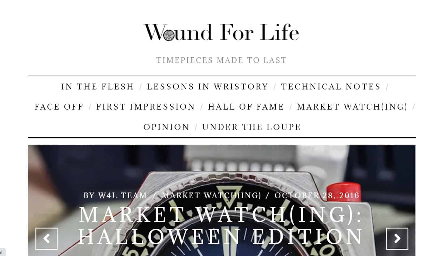 Wound For Life