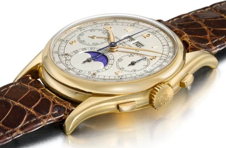 Chronographe en or Patek Philippe Réf. 1527