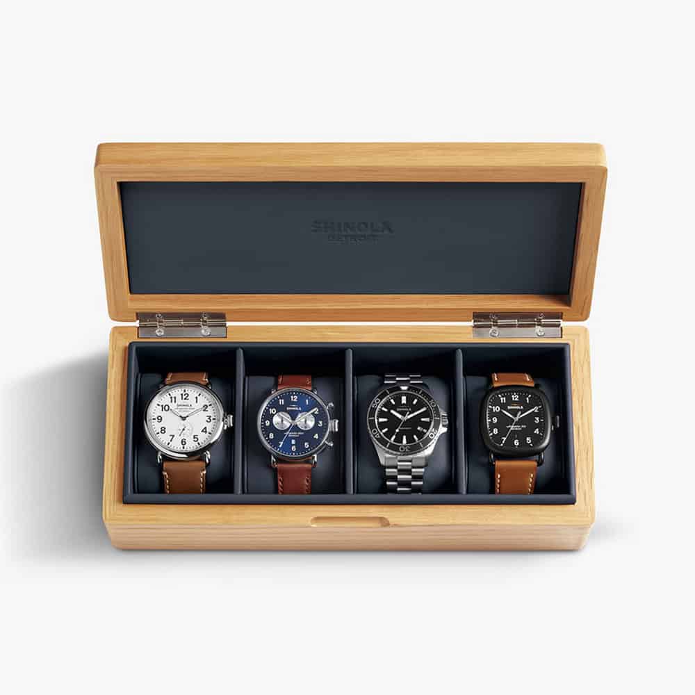 Boîte de collection de montres Shinola