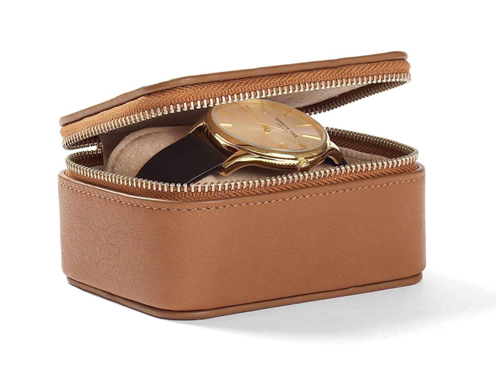 Boîte à montres en cuir Leatherology