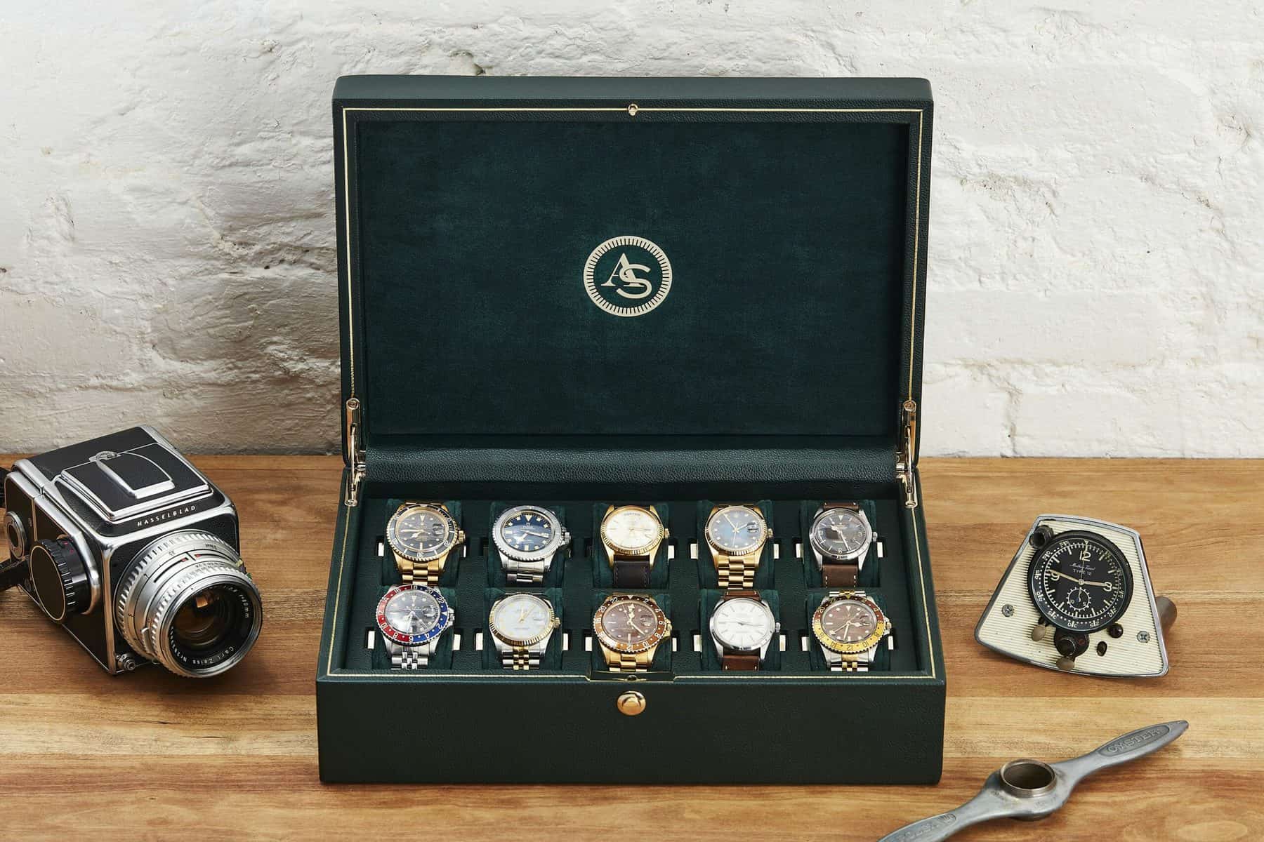 Boîte à montres Wolf x Analog Shift Vintage Collection