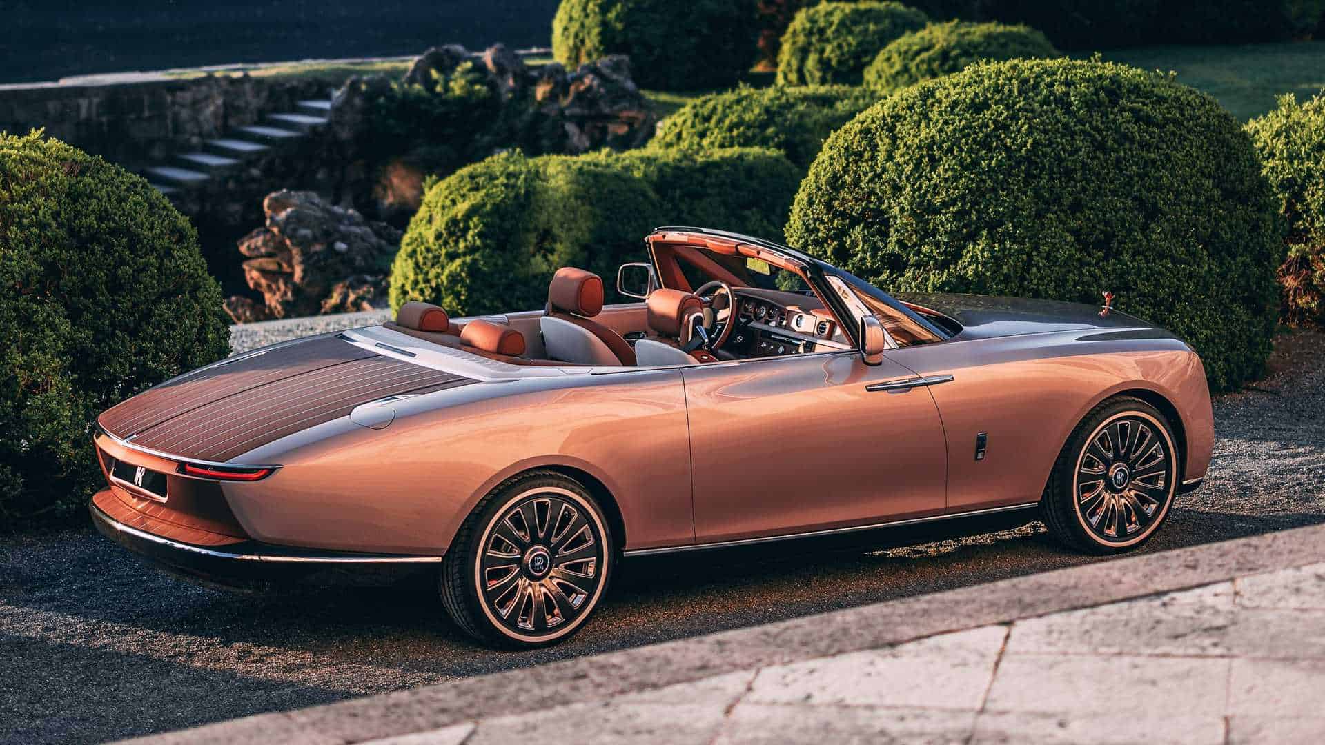 Queue de bateau Rolls-Royce