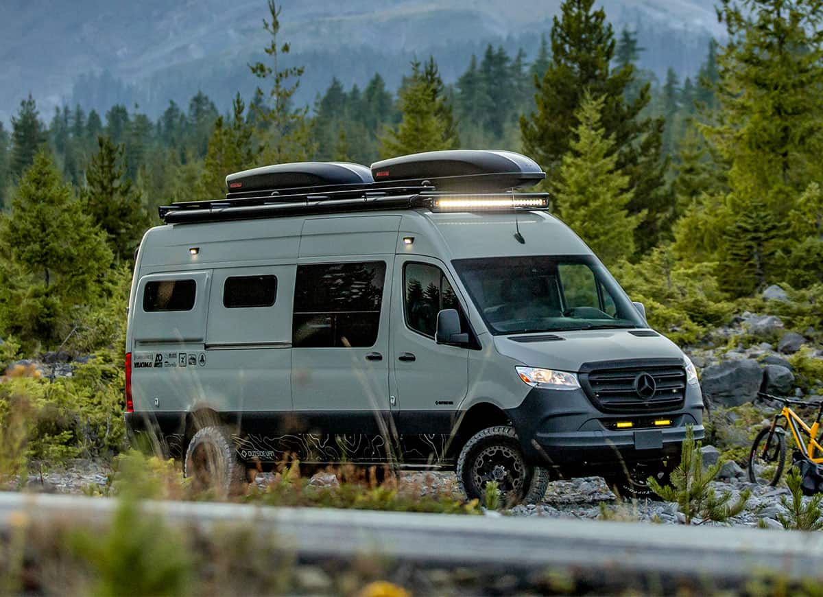 Fourgonnettes extérieures