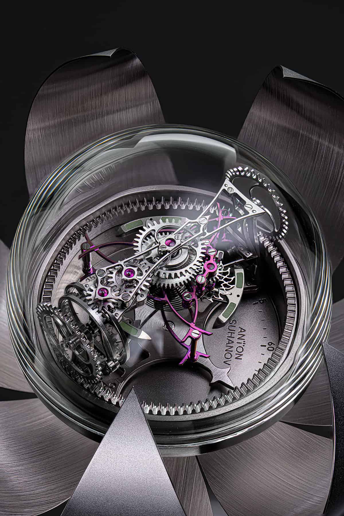 Anton Suhanov Lotus clock 6