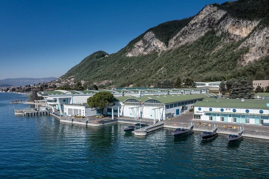 Chantier naval Riva à Sarnico