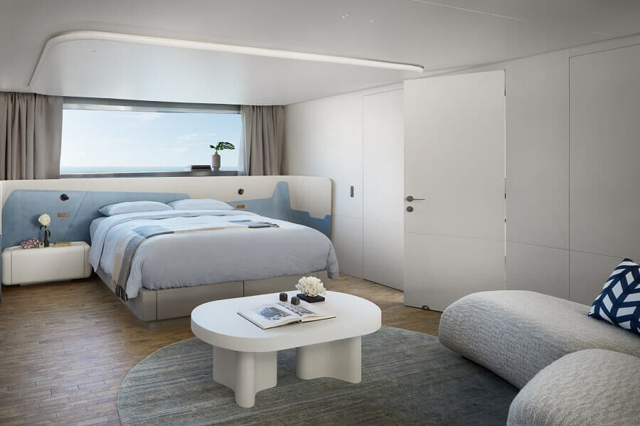 Cabine propriétaire Sanlorenzo SD118