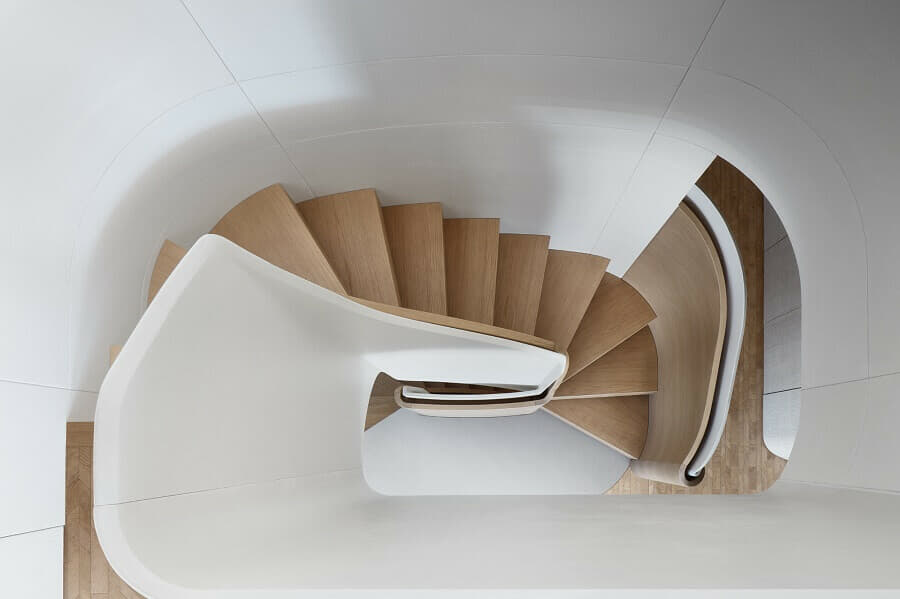 Escalier Sanlorenzo SD118