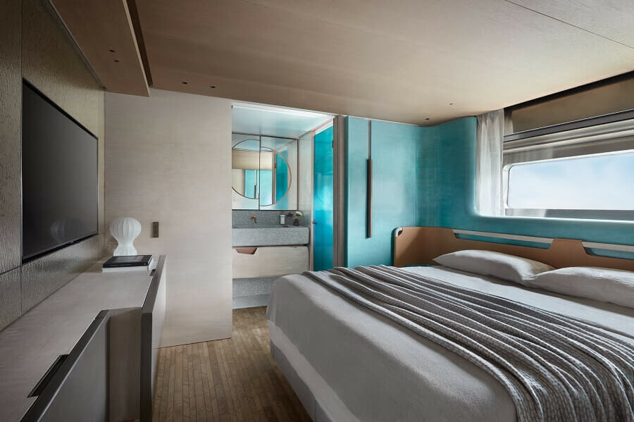 Sanlorenzo SD118 cabine vip