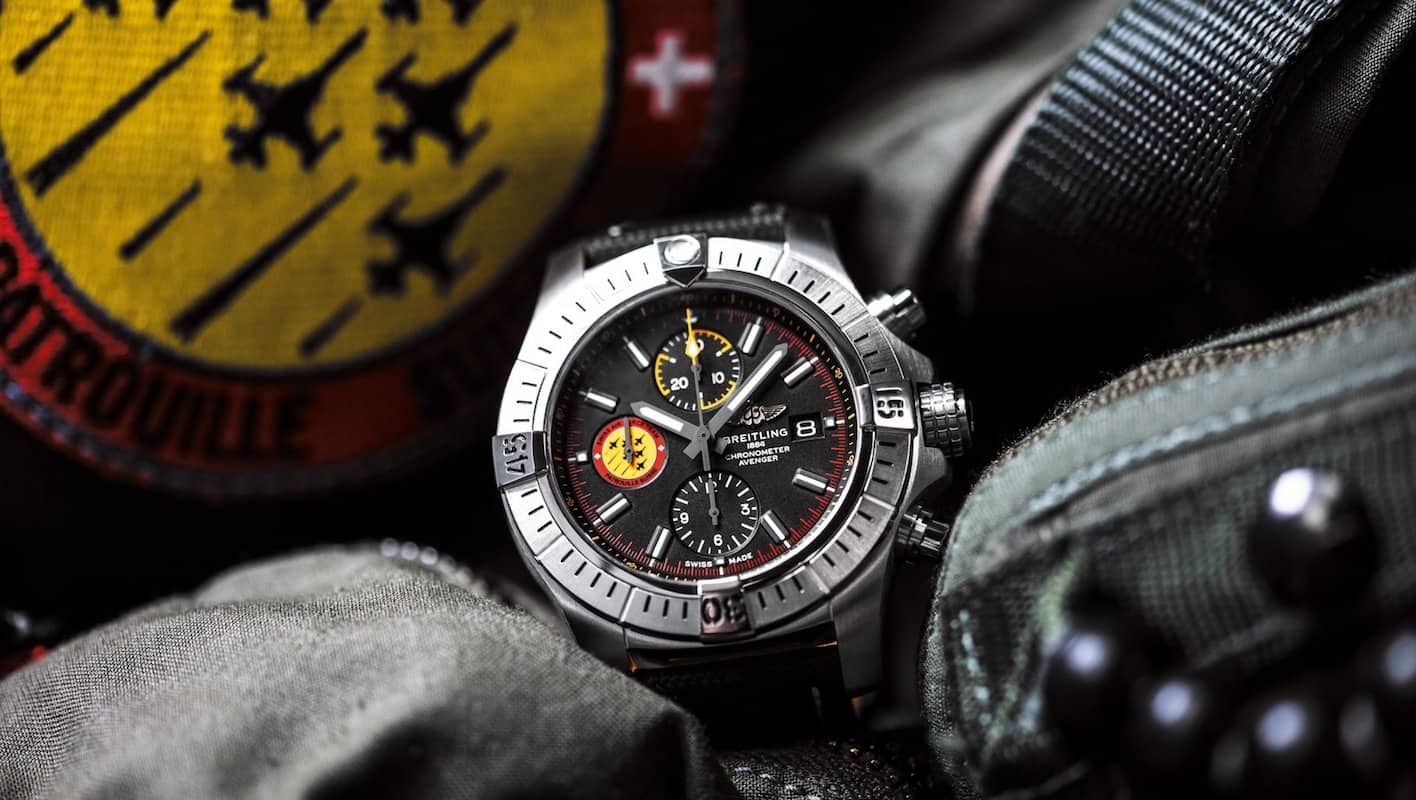Breitling Avenger Swiss Air Force Team Edition limitée