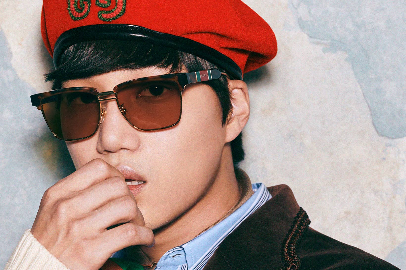 Kai d'EXO pour Gucci