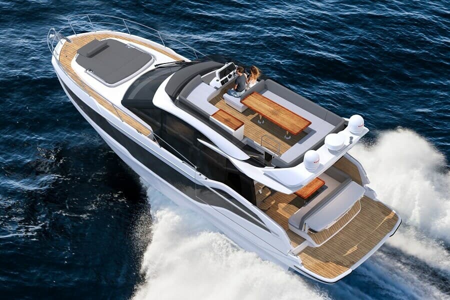 CGI de la Galeon 440 Fly