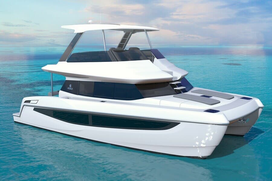 CGI du yacht Aquila 42