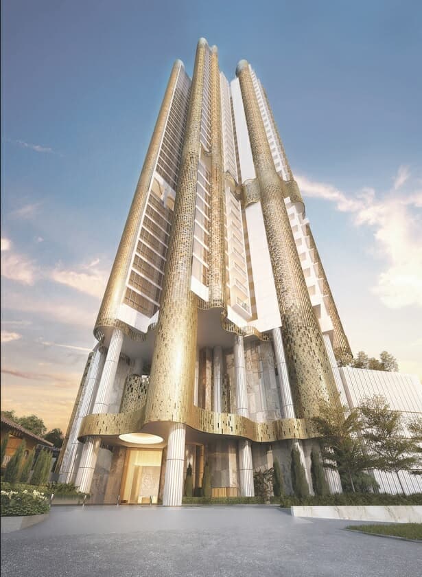 La façade sophistiquée de Klimt Cairnhill.