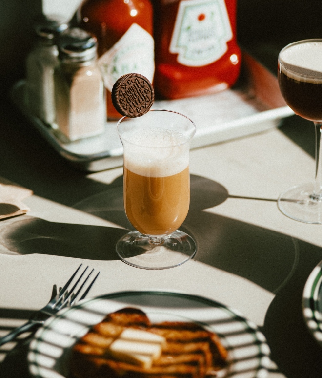 French Toast, un cocktail de Double Chicken Please.