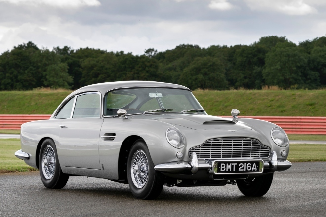 L'Aston Martin DB5 Goldfinger continuation. Photo : Aston Martin