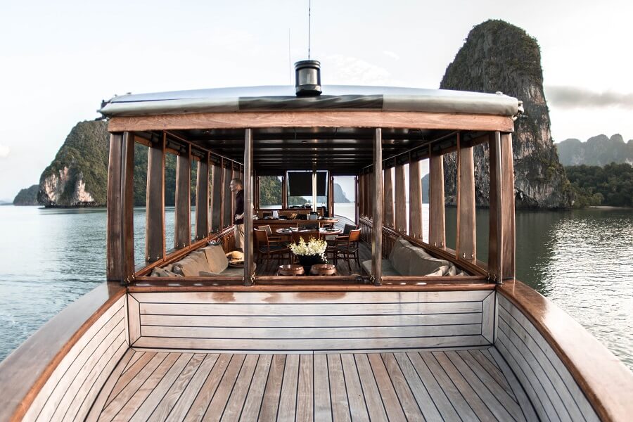 Asia Global Yachting, Phuket, Thaïlande, Classic Line, charter, Maha Bhetra, Camara C, Ed Tuttle, Mami Wata, Patrick Balta, Aventure, Europe, Australie, Asie, Nicolas Monges, Ecosse, Yarrow & Co, Asie du Sud-Est, Myanmar, Archipel Mergui, Sulawesi, Ratanachai Shipyard, Phuket, Yacht Haven, Aman, Park Hyatt, Nouvelle-Galles du Sud, Halvorsen, chantier naval, Sydney, Lars Halvorsen, Harold Halvorsen, Peter Halvorsen, Carl Halvorsen