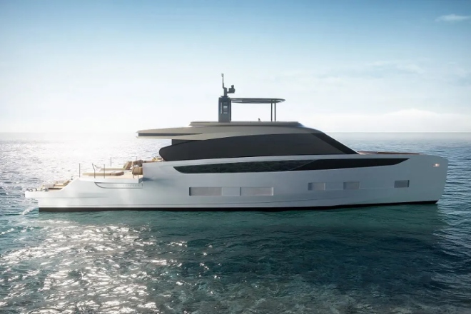 Image de synthèse de l'Azimut Seadeck 9