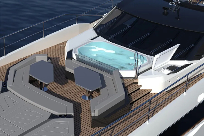 Concept du Sunseeker 120 Yacht