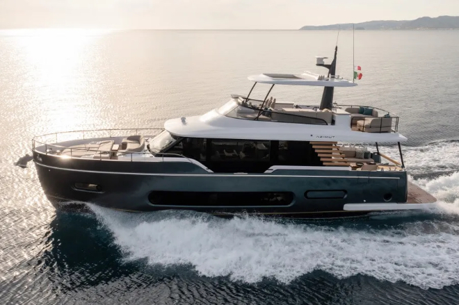 Le nouveau Magellano 60 d'Azimut peut fonctionner au biocarburant