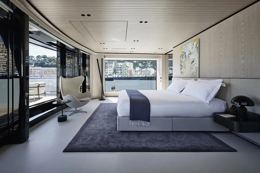 Suite du propriétaire sur le pont supérieur